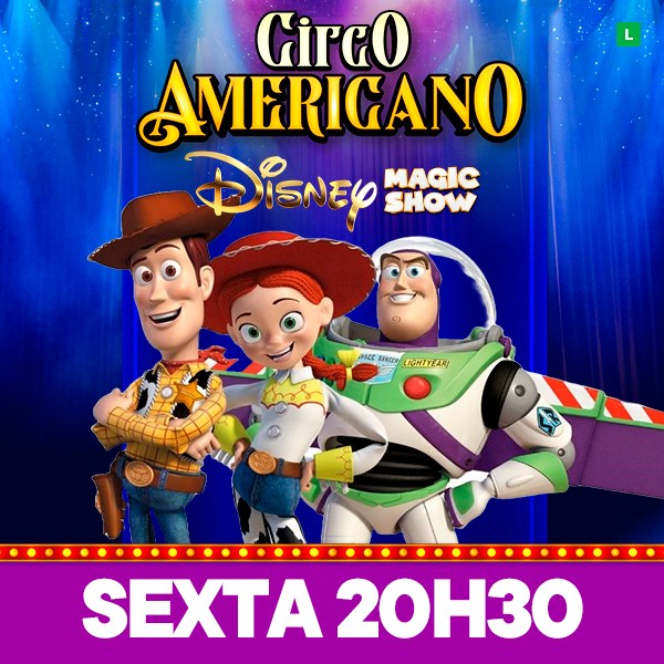 Circo Americano Sexta 05 ABR às 20h30 Guiche Web