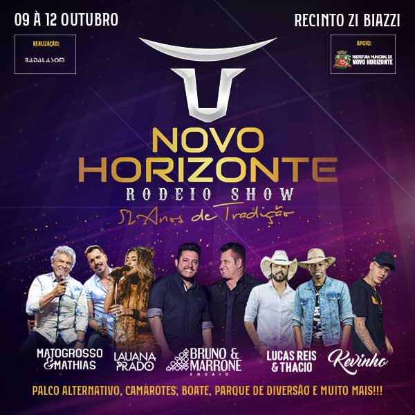 Novo Horizonte Rodeio Show Guiche Web