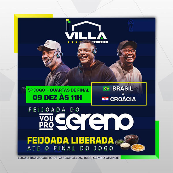 Villa The Cup Feijoada Do Vou Pro Sereno Guiche Web