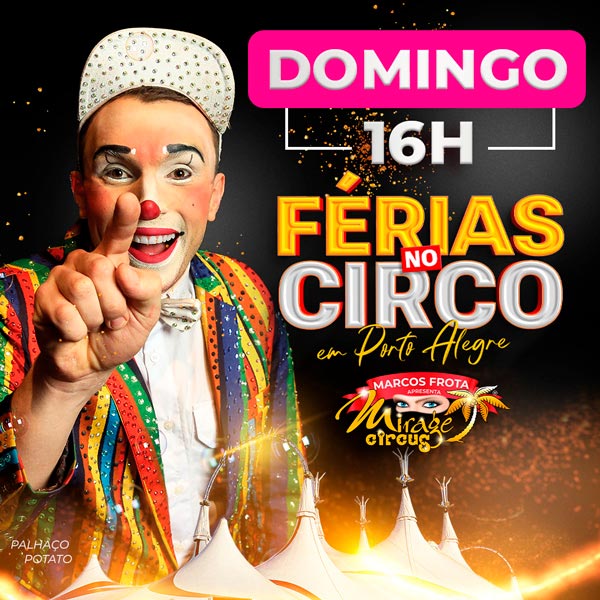 Circo Mirage Circus Porto Alegre Rs Jul S H Guiche Web