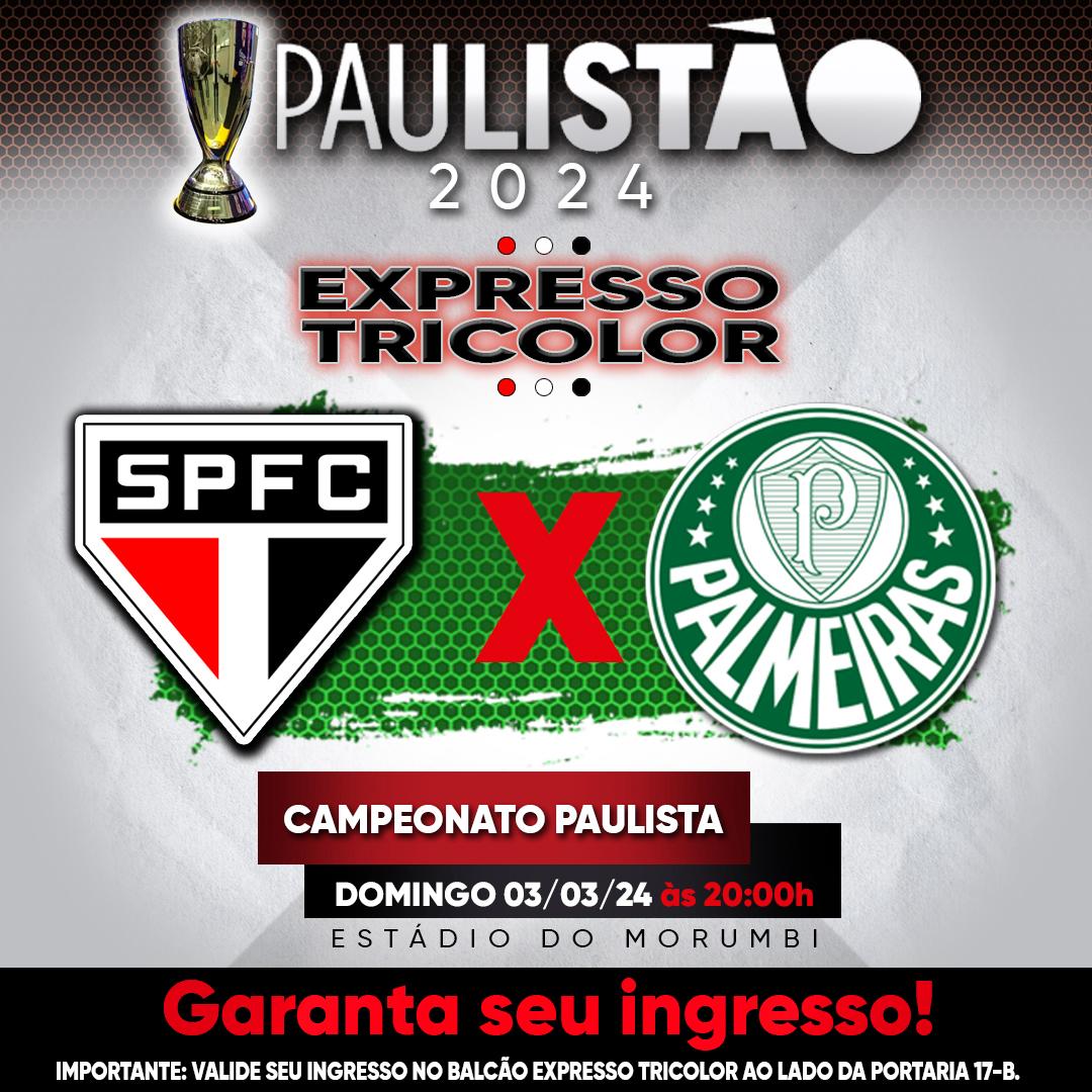 Expresso Tricolor SPFC X Palmeiras Guiche Web