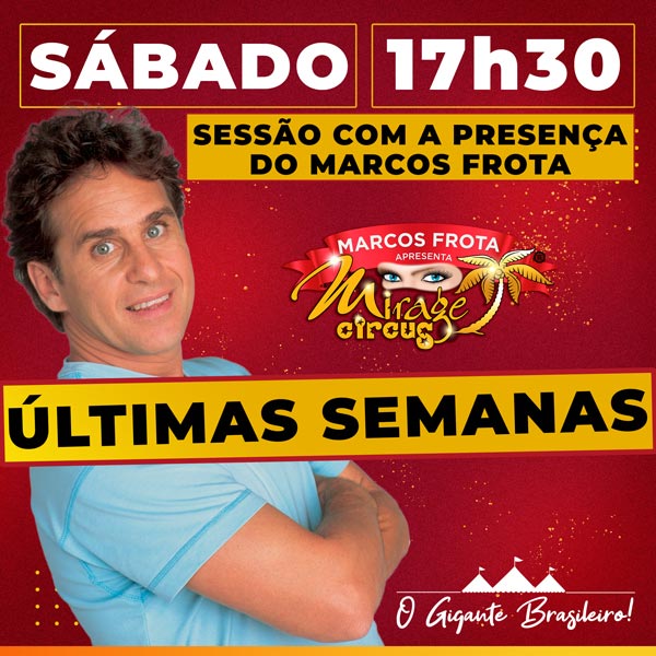 Circo Mirage Circus Curitiba PR 19 NOV 17h30 Guiche Web