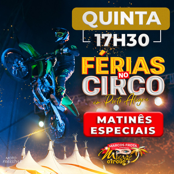 Circo Mirage Circus Porto Alegre Rs Jul S H Guiche Web