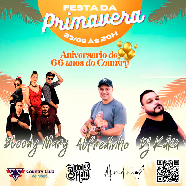 Festa Da Primavera 66 Anos Do Country Club Guiche Web