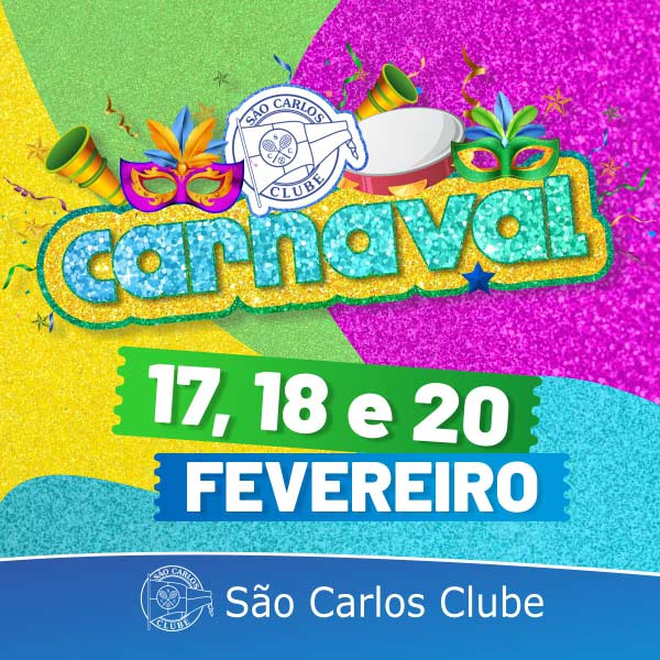 Confira a programação de carnaval nos clubes de São Carlos - São