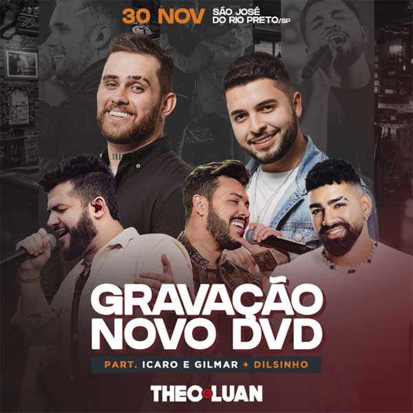 その他 Live 2015 [DVD] ggw725x Gravação DVD - Theo E Luan - Guiche Web