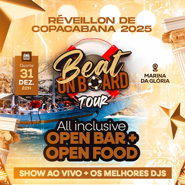 Beat on Board - Réveillon de Copacabana 2025
