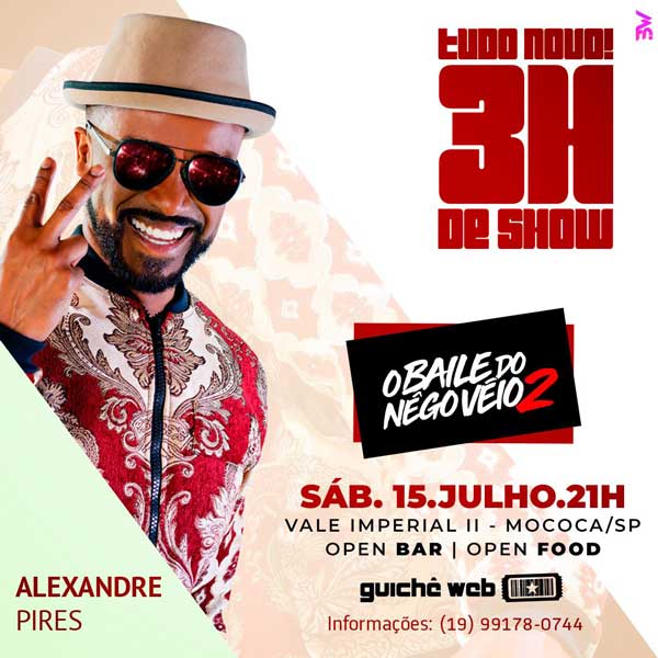 ALEXANDRE PIRES - BAILE DO NEGO VEIO VOL. 2 - 7891430209896