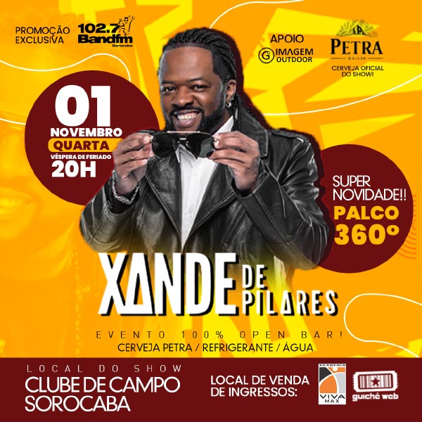 Show Xande De Pilares Guiche Web