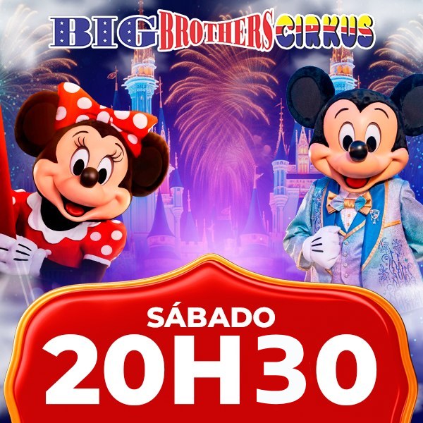 Circo Big Brothers Cirkus - Sábado 25/01 às 20h30 - Guiche Web