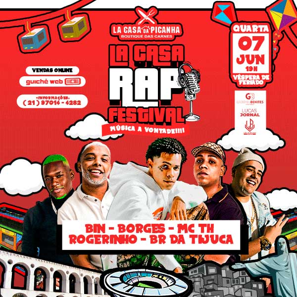 La Casa Rap Festival - Guiche Web