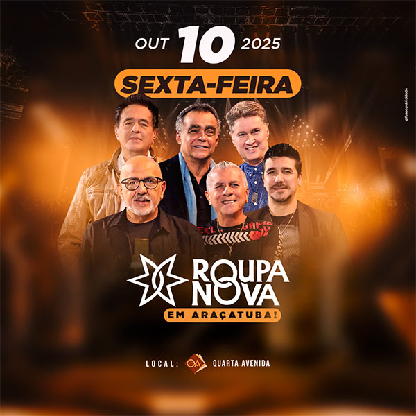 Roupa Nova - Araçatuba
