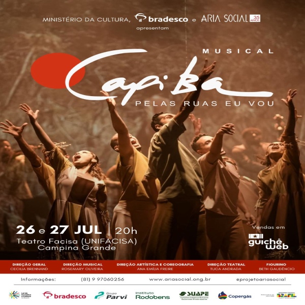 Musical CAPIBA | 26.JUL - Sessão 20H00
