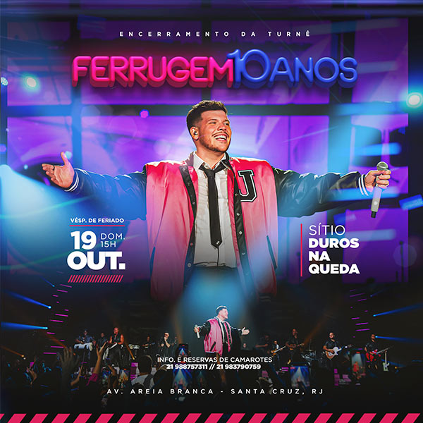 Ferrugem Turnê 10 Anos