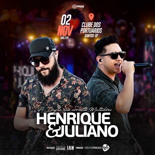 Henrique E Juliano Em Santos Guiche Web