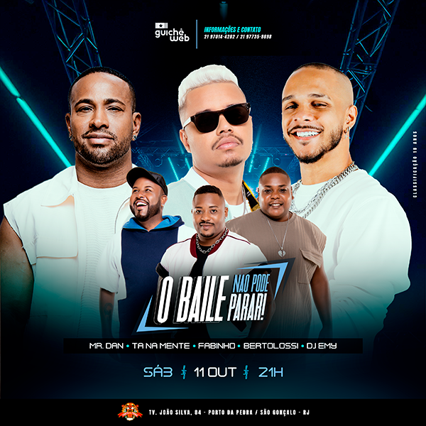 O Baile Não Pode Parar - Guiche Web