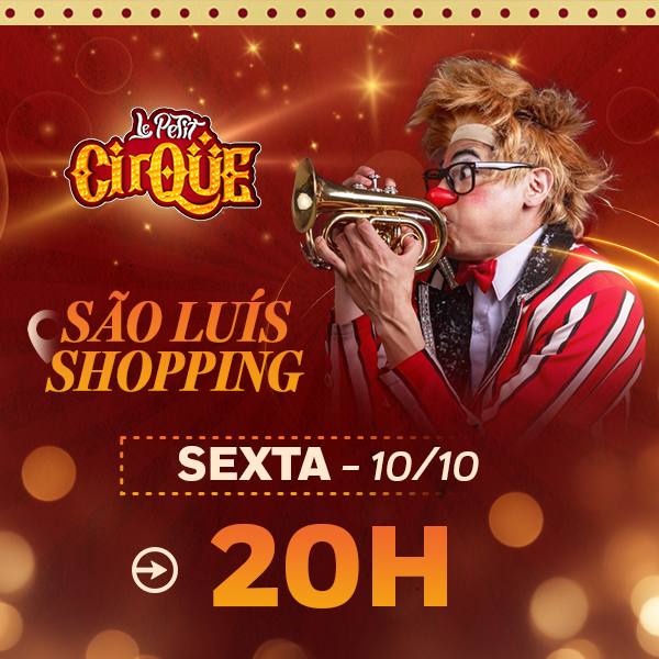 Circo Le Petit Cirque | Sexta 10.OUT às 20h - Guiche Web