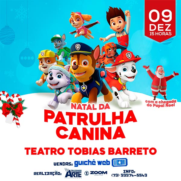 O Natal da Patrulha Canina - Guiche Web