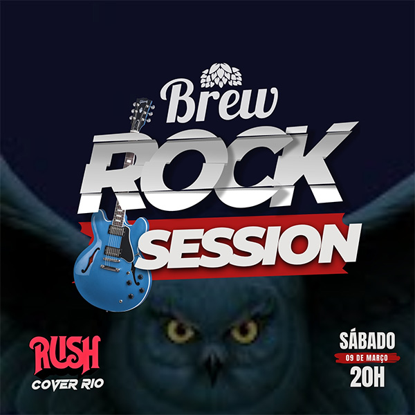 Rush Cover Brew Rock Session - Guiche Web