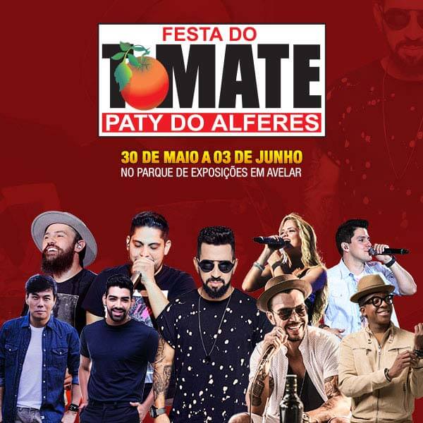 Festa do Tomate em 30/05/2018, Pq. de Exp. Amaury Monteiro Pullig PATY