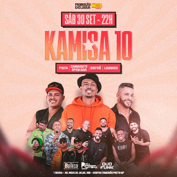 KAMISA 10 - Lance Livre (Ao vivo)