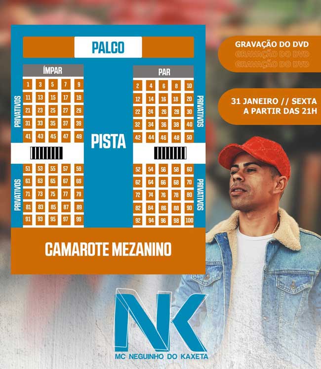 Gravação do DVD - Neguinho do Kaxeta - Guiche Web
